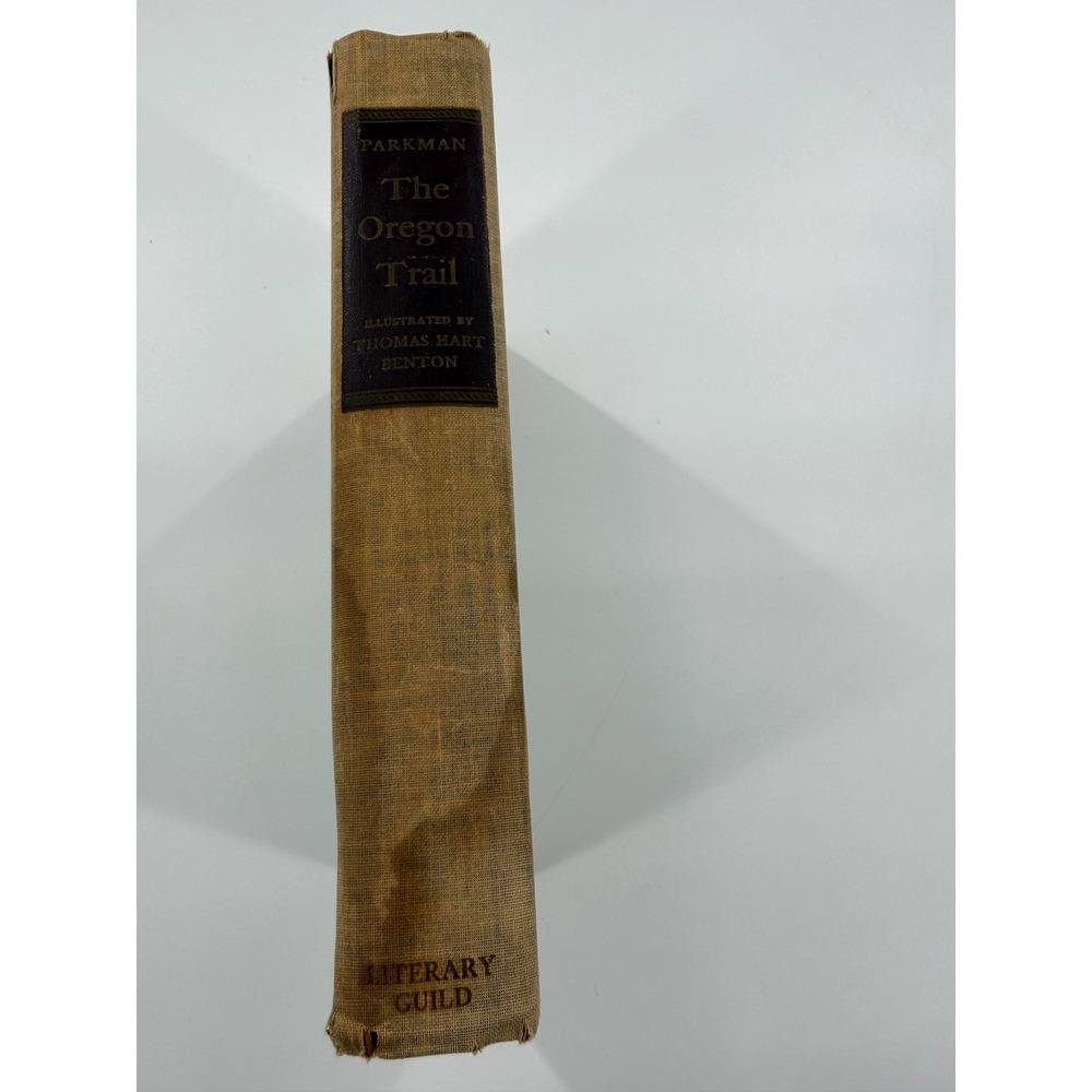 The Oregon Trail Francis Parkman 1946 Thomas Hart Benton Illustrated Hardcover